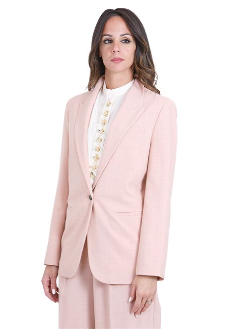 Giacca con cintura in tela di misto lana FORTE FORTE | Blazer | 14326MYJACKET1552